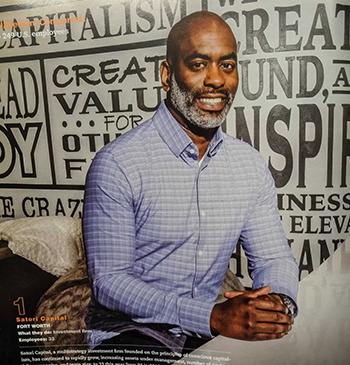 Fort Wort Inc. magazine features Willie Houston III of Satori Capital